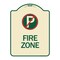 Signmission No Parking Symbol Heavy-Gauge Aluminum Architectural Sign, 24" x 18", TG-1824-24653 A-DES-TG-1824-24653 - alternate 1